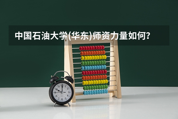 中国石油大学(华东)师资力量如何？