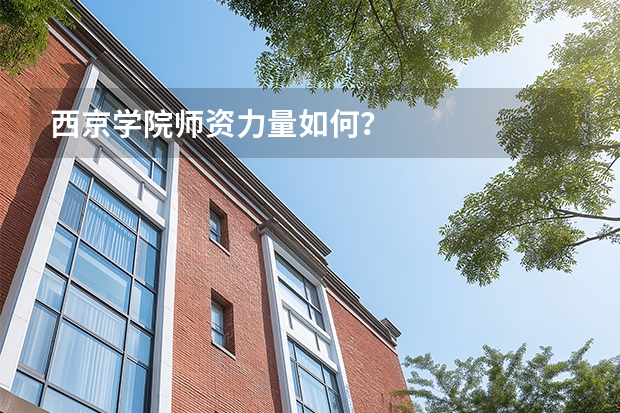 西京学院师资力量如何？