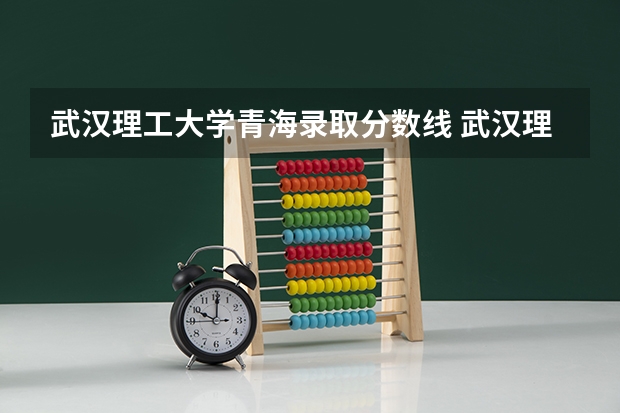 武汉理工大学青海录取分数线 武汉理工大学青海招生人数多少