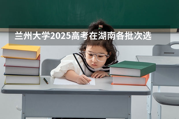 兰州大学2025高考在湖南各批次选科要求如何
