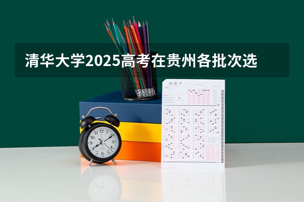 清华大学2025高考在贵州各批次选科要求如何