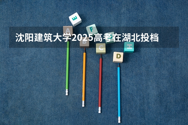 沈阳建筑大学2025高考在湖北投档分数线