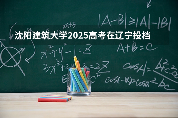 沈阳建筑大学2025高考在辽宁投档分数线