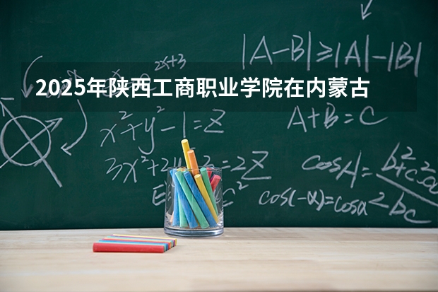 2025年陕西工商职业学院在内蒙古各专业都招多少人（2026参考）