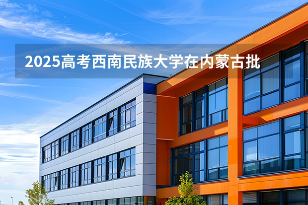 2025高考西南民族大学在内蒙古批次选科要求有哪些