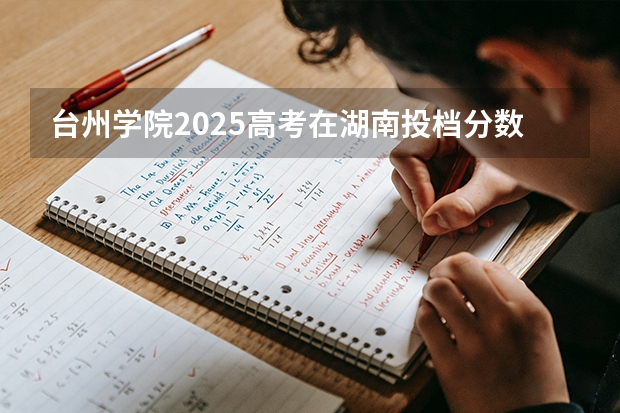 台州学院2025高考在湖南投档分数线