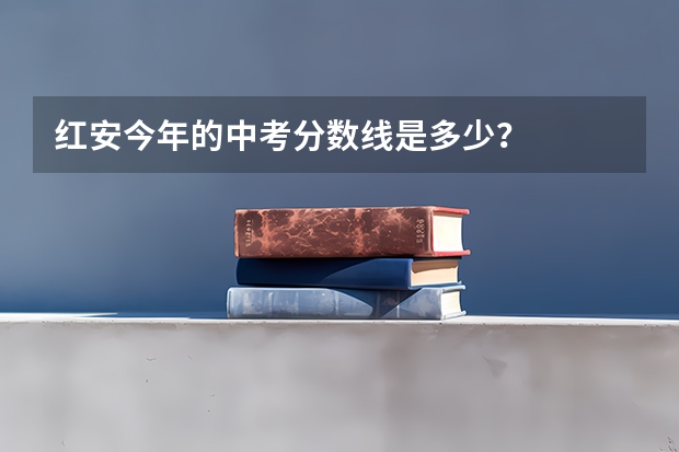 红安今年的中考分数线是多少？