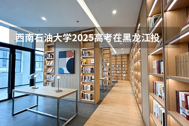 西南石油大学2025高考在黑龙江投档分数线