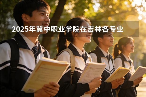 2025年冀中职业学院在吉林各专业都招多少人（2026参考）