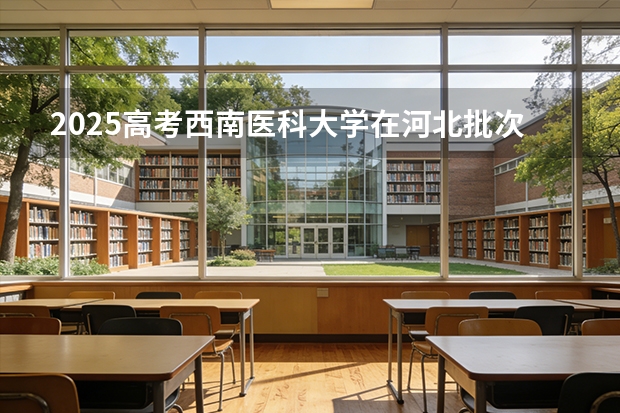 2025高考西南医科大学在河北批次选科要求有哪些