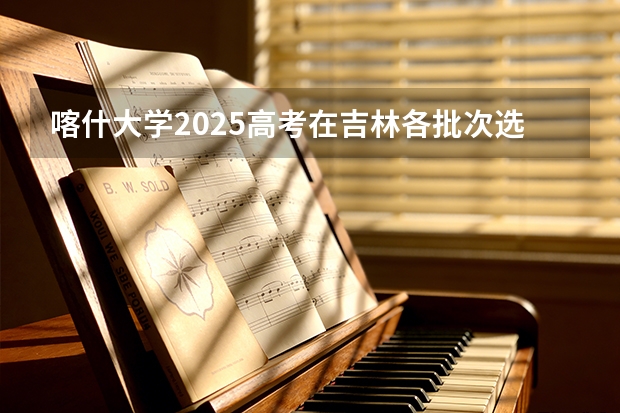 喀什大学2025高考在吉林各批次选科要求如何