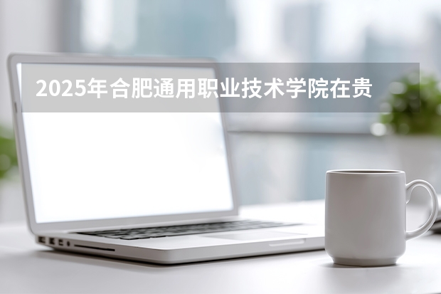 2025年合肥通用职业技术学院在贵州各专业都招多少人（2026参考）
