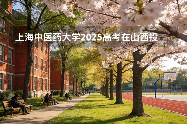 上海中医药大学2025高考在山西投档分数线