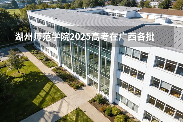 湖州师范学院2025高考在广西各批次选科要求如何