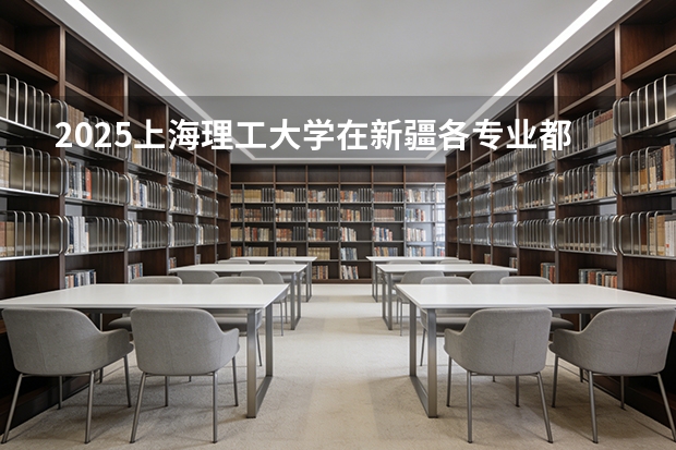 2025上海理工大学在新疆各专业都招多少人（2026参考）