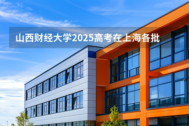 山西财经大学2025高考在上海各批次选科要求如何