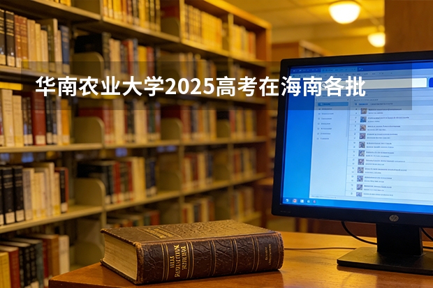 华南农业大学2025高考在海南各批次选科要求如何