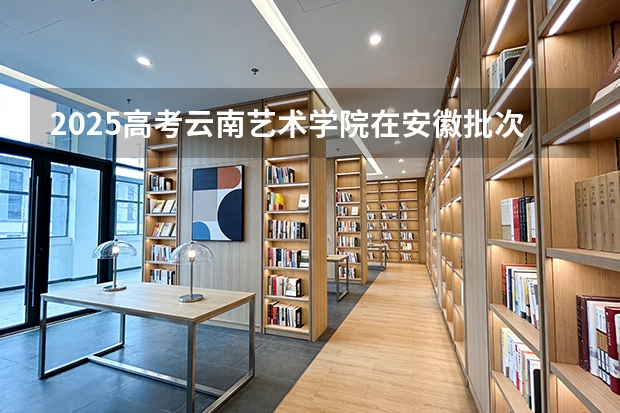 2025高考云南艺术学院在安徽批次选科要求有哪些