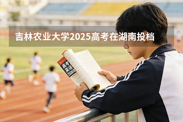 吉林农业大学2025高考在湖南投档分数线