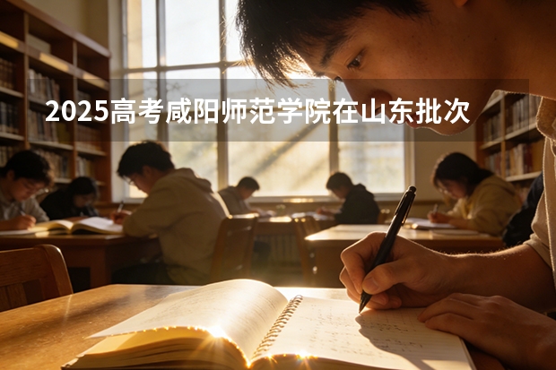 2025高考咸阳师范学院在山东批次选科要求有哪些