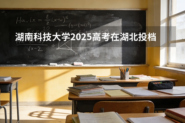 湖南科技大学2025高考在湖北投档分数线