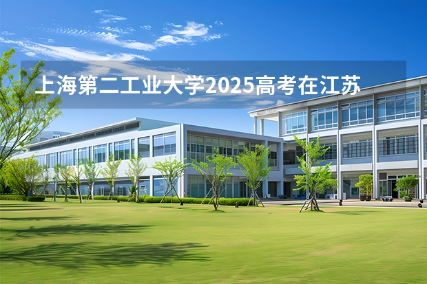 上海第二工业大学2025高考在江苏各批次选科要求如何