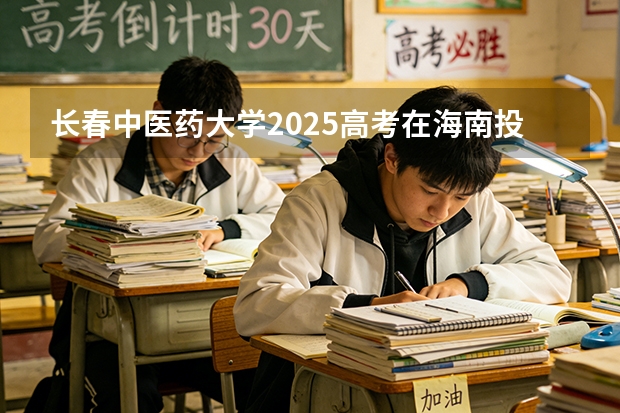 长春中医药大学2025高考在海南投档分数线