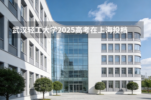武汉轻工大学2025高考在上海投档分数线