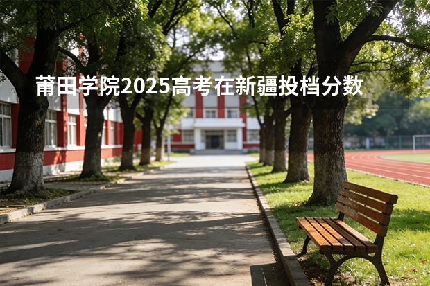 莆田学院2025高考在新疆投档分数线