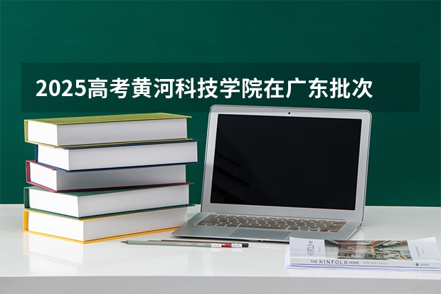 2025高考黄河科技学院在广东批次选科要求有哪些