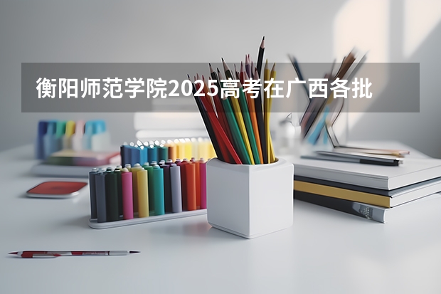 衡阳师范学院2025高考在广西各批次选科要求如何