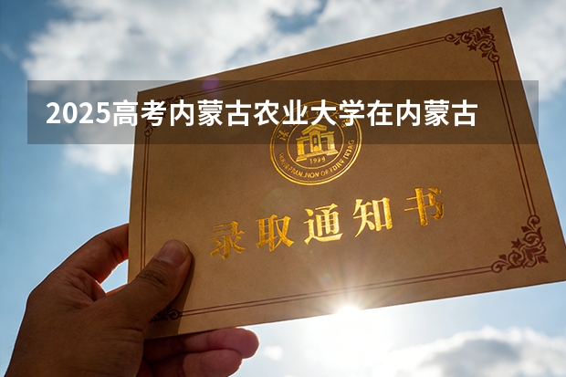 2025高考内蒙古农业大学在内蒙古批次选科要求有哪些