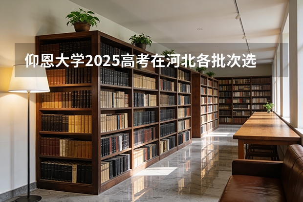 仰恩大学2025高考在河北各批次选科要求如何