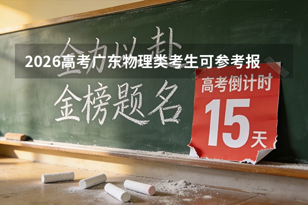 2026高考广东物理类考生可参考报山东英才学院的专业汇总
