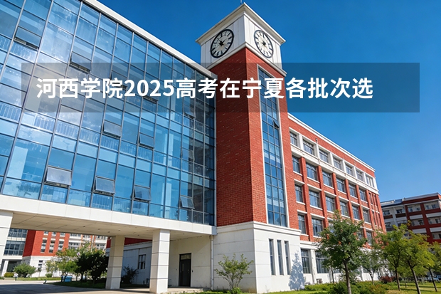河西学院2025高考在宁夏各批次选科要求如何