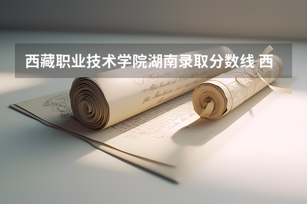 西藏职业技术学院湖南录取分数线 西藏职业技术学院湖南招生人数多少